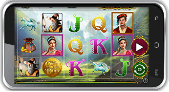 playing once upon a dime jackpot on mobile