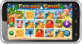 freaky fruit mobile slots