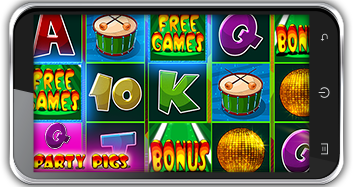 playing party pigs online slots on mobile