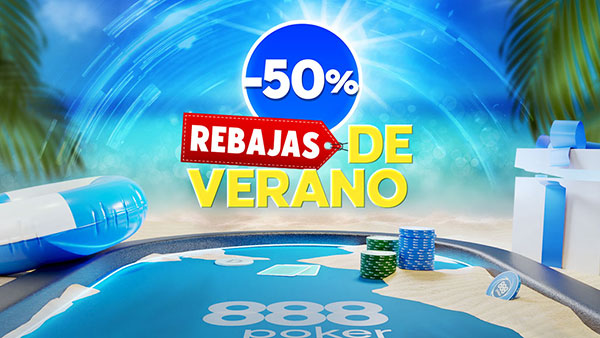 ¡Rebajas de verano del 50%!