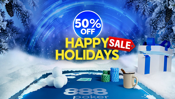 Happy Holidays Sale: 50 % rabatt på inköp
