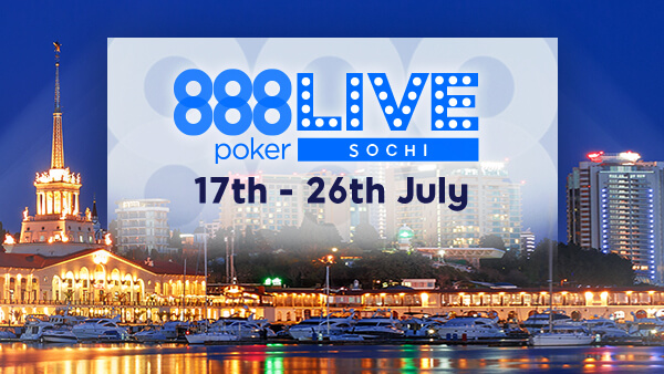 Festival 888poker LIVE em SOCHI 2021