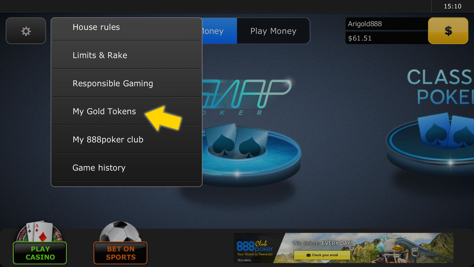 How to close my 888 poker accounts