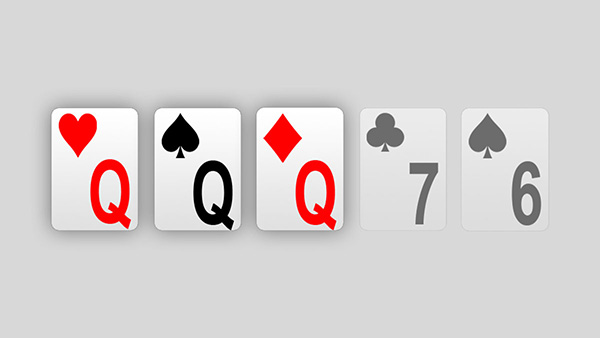 Three of a Kind: Poker Hand Ranking