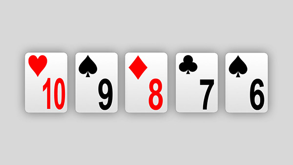 7 8 9 10 Poker Hand