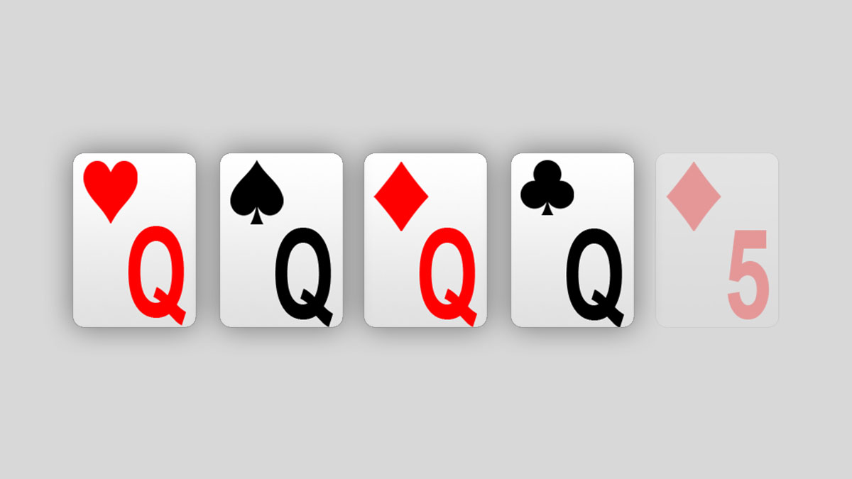 Four-of-a-Kind Poker Hand Ranking