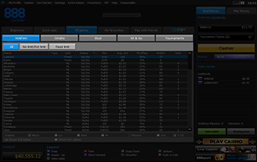 888 poker tournament schedule