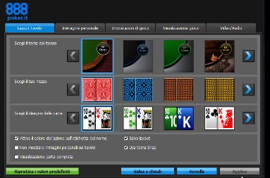 Personalizza il tuo gioco